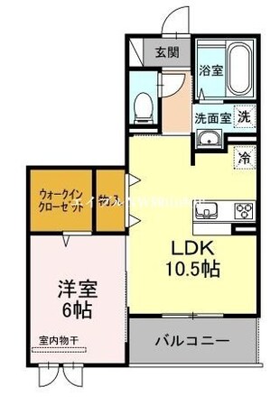 カーサ・寿　Ｂ棟の物件間取画像